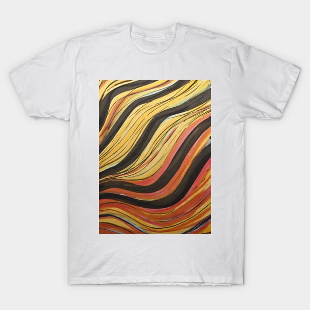 Ink & Charcoal #5 T-Shirt by DomaDART